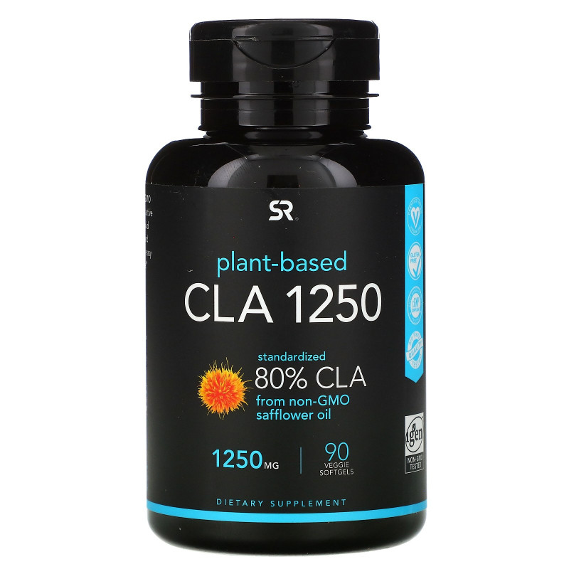 Sports Research, CLA 1250, 1250 mg, 90 Veggie Softgels