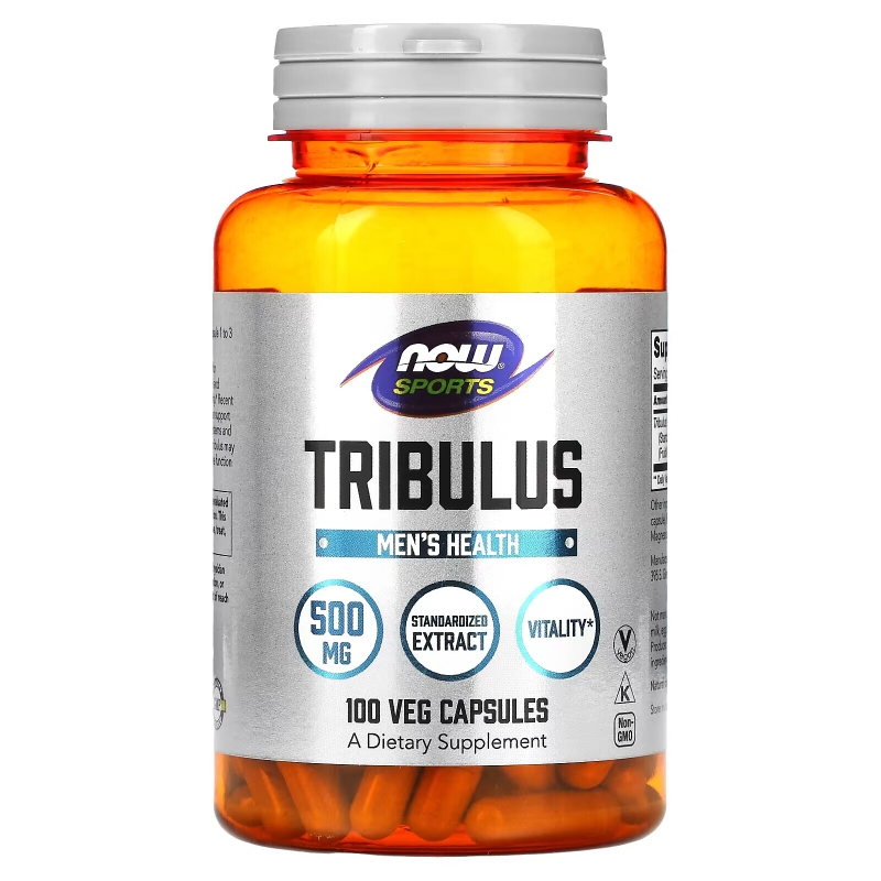 NOW Foods, Sports, Tribulus, Men's Health, 500 mg, 100 Veg Capsules