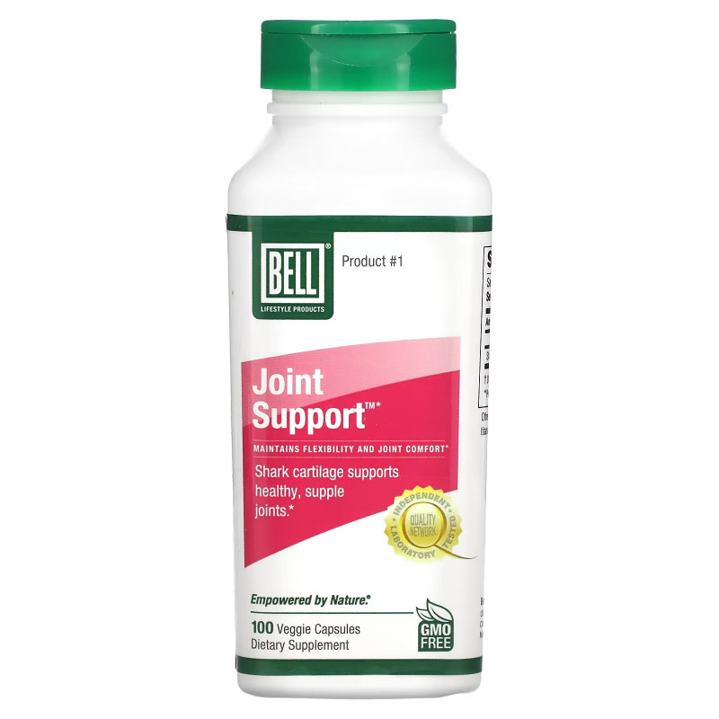 Bell Lifestyle, Joint Support, 100 Veggie Capsules