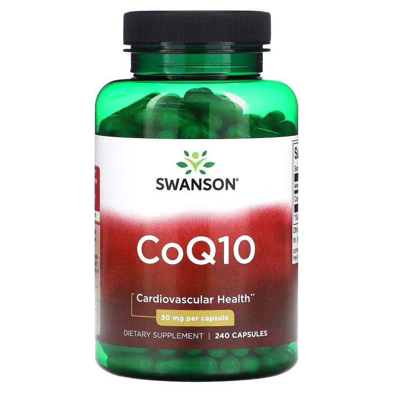 Swanson, CoQ10, 30 mg, 240 Capsules